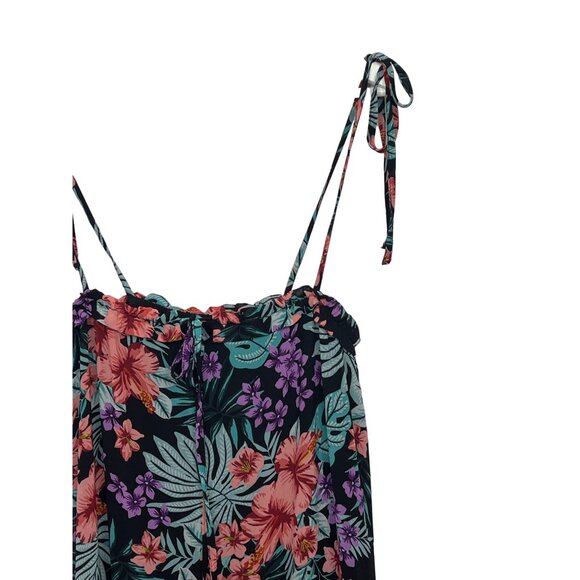 Lost + Wander Beach Wonderland Maxi Dress Small Black Floral Boho Summer NWT - Picture 5 of 13